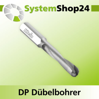 KLEIN DP Dübelbohrer mit diamantbesetzten Schneiden S10x26mm D5mm B27mm L57,5mm Z2