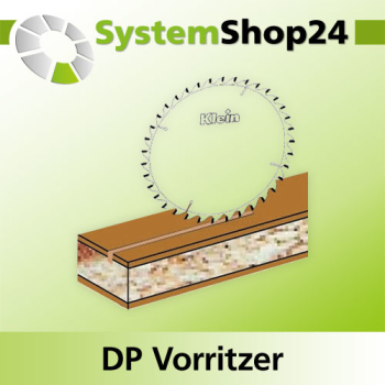 KLEIN DP Vorritz-Sägeblatt mit diamantbesetzten Schneiden D125mm d22mm B/c 3,1-3,7/2,2mm Z20