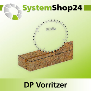 KLEIN DP Vorritz-Sägeblatt mit diamantbesetzten Schneiden D180mm d45mm B/c 4,8-5,6/3,5mm Z36 für Holzma