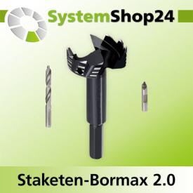 FAMAG Staketen-Bormax 2.0 Neue Version D20mm S10mm GL90mm...