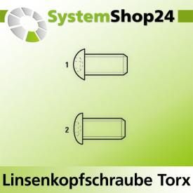 KLEIN Linsenkopfschraube Torx Zeichnung 1 S M3,5x7