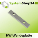 KLEIN HW-Wendeplatte Standard HC05 L30mm B12mm D1,5mm...