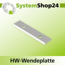 KLEIN HW-Wendeplatte 23x7x1,5 (2 Spanbrecher) für...
