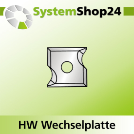 KLEIN HW-Wendeplatte R3/45° für WC122