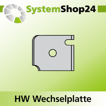 KLEIN HW-Wendeplatte Standard R4/4