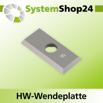 KLEIN HW-Wendeplatte Standard KCR08 L20mm B12mm D1,5mm 35° Z2