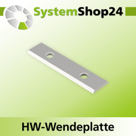 KLEIN HW-Wendeplatte Standard KCR08 L40mm B12mm D1,5mm...