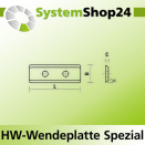 KLEIN HW-Wendeplatte Spezial HC05 L30mm B12mm D1,5mm...