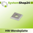 KLEIN HW-Wendeplatte Standard HC05 L10,5mm B10,5mm D1,5mm...