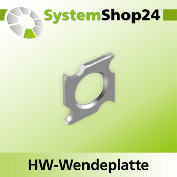 KLEIN HW-Wendeplatte Standard HC20 L18mm B18mm D2,95mm Z4