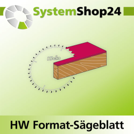 KLEIN HW Format-Sägeblatt D300mm d30mm B/c 4,4/2,8mm...