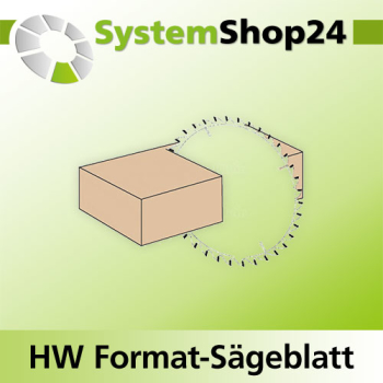 KLEIN HW Format-Sägeblatt D350mm d30mm B/c 4,4/2,8mm Z42