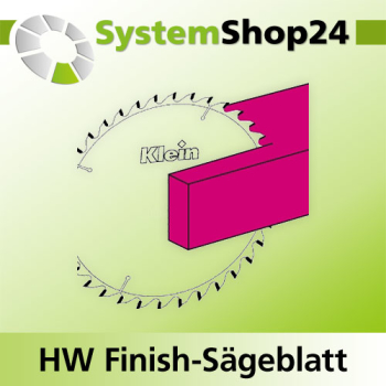 KLEIN HW Finish-Sägeblatt für Spanplatten D300mm d80mm B/c 4,4/3,2mm Z60 für Gabbiani