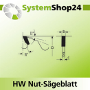 KLEIN HW Nut-Sägeblatt D125mm d30mm B/c 8,0/6,0mm Z12