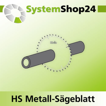 KLEIN HS Dmo5 Metall-Sägeblatt D225mm d40mm B2mm Zähne-Format C Z120 2/8/55+4/12/64