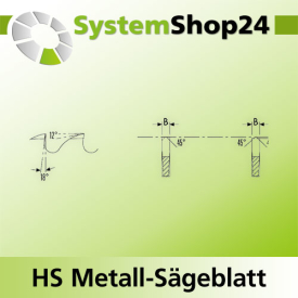 KLEIN HS Dmo5 Metall-Sägeblatt D315mm d32mm B2,5mm...