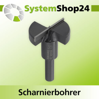 FAMAG Scharnierlochbohrer WS-Ausführung HM-bestückt A20mm S8x20mm GL60mm SL40mm