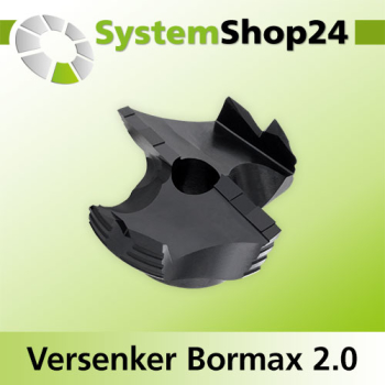 FAMAG Aufsteckversenker Bormax 2.0 WS für Schlangenbohrer A40mm I13mm GL30mm NL30mm