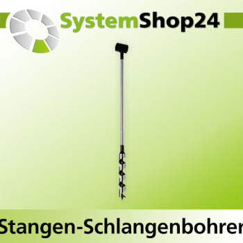 FAMAG Stangen-Schlangenbohrer Lewis A20mm GL600mm NL550mm