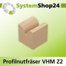 Systemshop24 VHM Profilnutfräser Z2 S8mm D1 1,2mm D2...