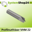 Systemshop24 VHM Profilnutfräser Z2 S12mm D1 1,5mm...