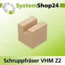 Systemshop24 VHM Schruppfräser Z2 S10mm D10mm AL52mm...
