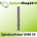 Systemshop24 VHM Spiralnutfräser Z4 S10mm D10mm...