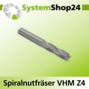 Systemshop24 VHM Spiralnutfräser Z4 S20mm D20mm...
