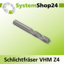 Systemshop24 VHM Schruppfräser mit Spanbrecher Z4...