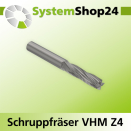 Systemshop24 VHM Schruppfräser Z4 S12mm D12mm AL42mm...