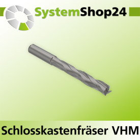 Systemshop24 VHM Schlosskastenfräser Z3 S12mm D12mm...