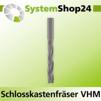 Systemshop24 VHM Schlosskastenfräser Z3 S14mm D14mm AL1 40mm AL2 105mm GL170mm