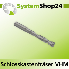 Systemshop24 VHM Schlosskastenfräser Z3 S10mm D10mm...