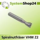 Systemshop24 VHM Spiralnutfräser Z2 S10mm D14mm...
