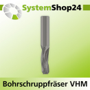 Systemshop24 VHM Bohrschruppfräser Z3 S16mm D16mm...