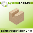 Systemshop24 VHM Bohrschruppfräser Z3 S16mm D16mm...