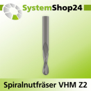 Systemshop24 VHM Spiralnutfräser Z2 S12mm D12mm...