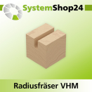 Systemshop24 VHM Konischer Radiusfräser Z2 S12mm...