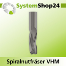 Systemshop24 VHM Spiralnutfräser Z3 S14mm D14mm...