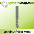 Systemshop24 VHM Spiralnutfräser Z1+1 S8mm D8mm...
