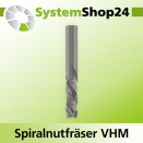 Systemshop24 VHM Nesting Spiralnutfräser Z3+3 S16mm...