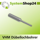 Systemshop24 VHM Dübellochbohrer Z1 S10mm D9mm...