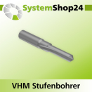 Systemshop24 VHM Stufenbohrer S10mm D1 6,5mm D2 10mm AL1...
