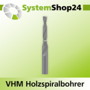 Systemshop24 VHM Stufenbohrer für Anuba-Beschläge Nr. 11 S10mm D1 4,2mm D2 5,7mm AL1 20mm AL2 45mm GL80mm