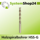FAMAG Holzspiralbohrer HSS-G A16,2mm S13,0mm GL200mm NL140mm