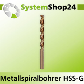 FAMAG Metallspiralbohrer Kreuzanschliff HSS-G-Co DIN 338...