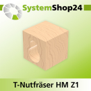 Systemshop24 T-Nutfräser für M5 HM Z1 D1 9,5mm...