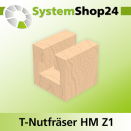 Systemshop24 T-Nutfräser für M6 HM Z1 D1 12,7mm...