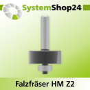 Systemshop24 Falzfräser mit Achswinkel und...
