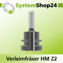 Systemshop24 Verleimfräser HM Z2 D38,1mm (1...